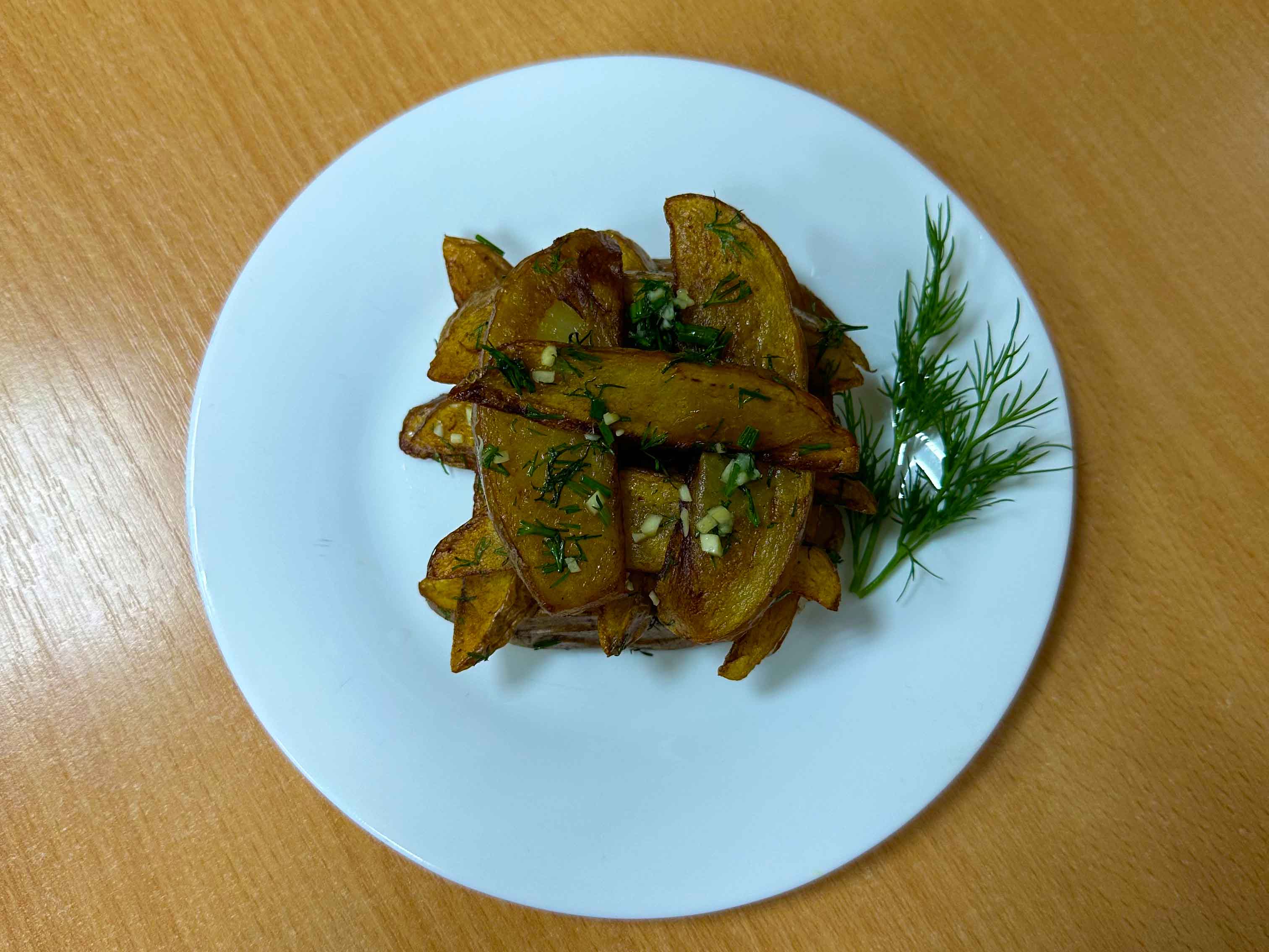 картошка по деревенски